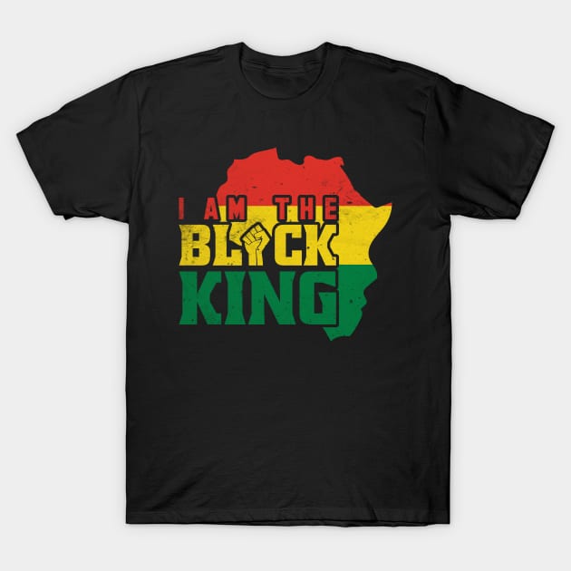 I Am The Black King T-Shirt by Epsilon99